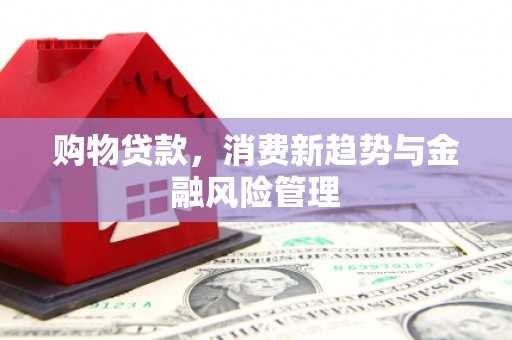 垣曲购物贷款，消费新趋势与金融风险管理