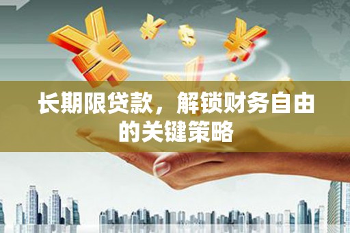 庆元长期限贷款，解锁财务自由的关键策略