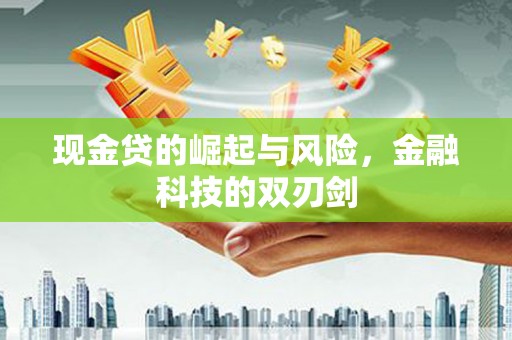 石嘴山现金贷的崛起与风险，金融科技的双刃剑