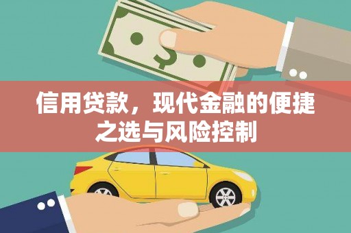 雾峰信用贷款，现代金融的便捷之选与风险控制