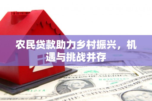 赤城农民贷款助力乡村振兴，机遇与挑战并存