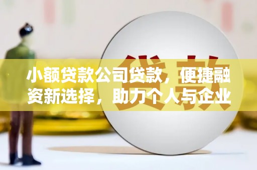 定兴小额贷款公司贷款，便捷融资新选择，助力个人与企业成长