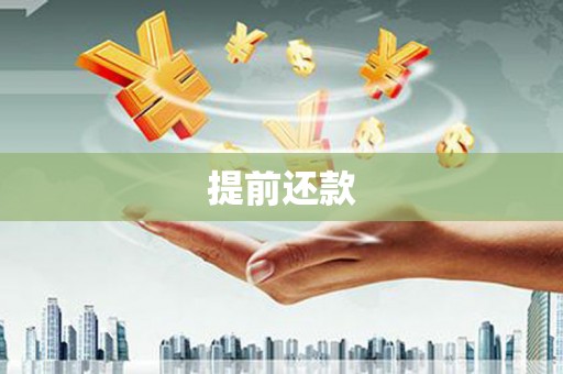 平鲁提前还款