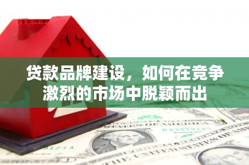 张湾贷款品牌建设，如何在竞争激烈的市场中脱颖而出