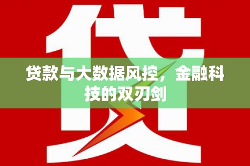 宾阳贷款与大数据风控，金融科技的双刃剑