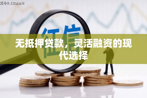 武宣无抵押贷款，灵活融资的现代选择