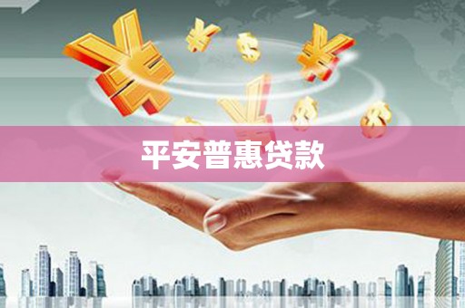 襄州平安普惠贷款