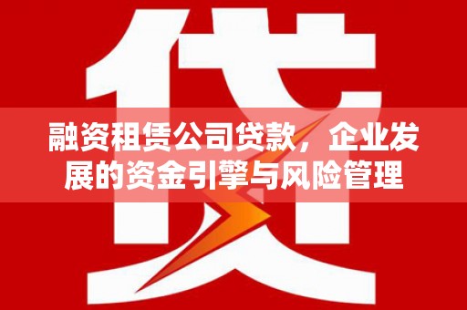 尼玛融资租赁公司贷款，企业发展的资金引擎与风险管理