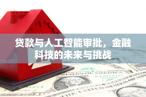 莿桐贷款与人工智能审批，金融科技的未来与挑战