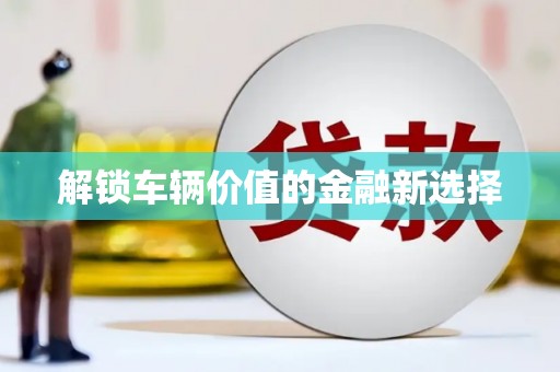 盖州解锁车辆价值的金融新选择