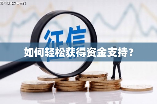 虎尾如何轻松获得资金支持？