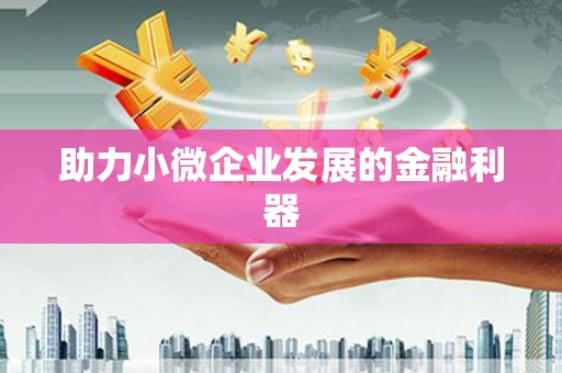 阳曲助力小微企业发展的金融利器